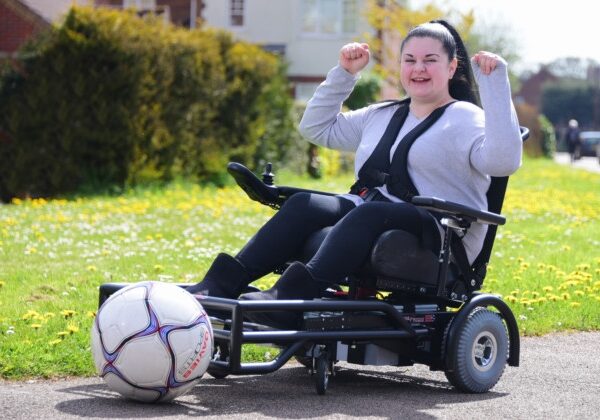 Rosie’s Powerchair Football dream comes true!