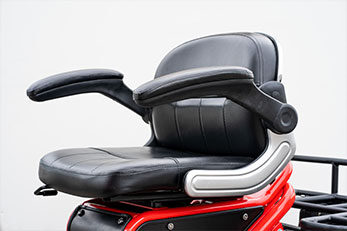Invader Off-Road Mobility Scooter Seating - Off-Road Ready Seating