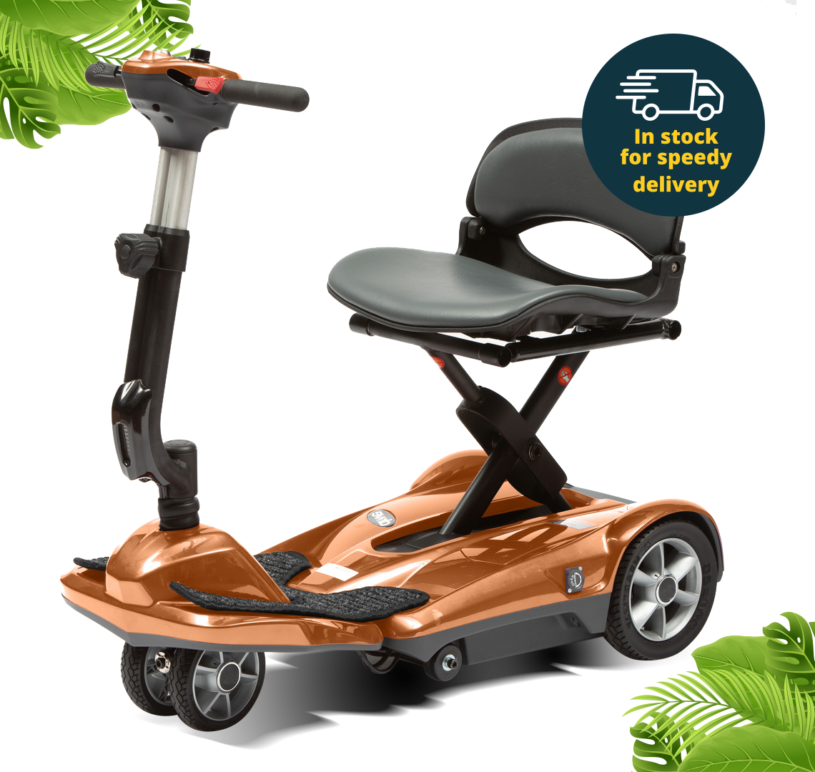 Duel Wheel Folding Mobility Scooter